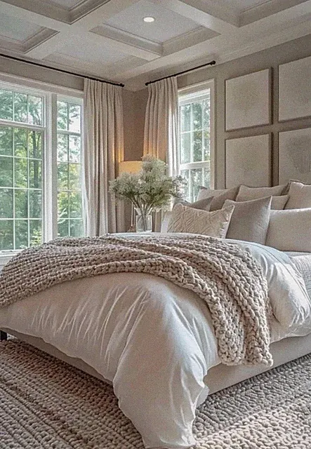 Chunky Knit Blanket Throw,Soft Chenille Yarn Throw 72”x84” Handmade Thick Taupe