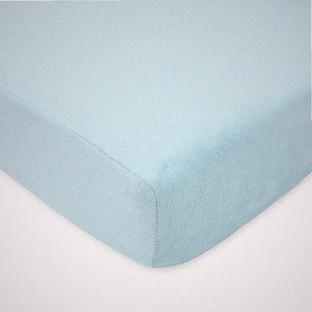 Heavenly Soft Chenille Fitted Crib Sheet 28" X 52", Warm and Cozy Neutral Chenil