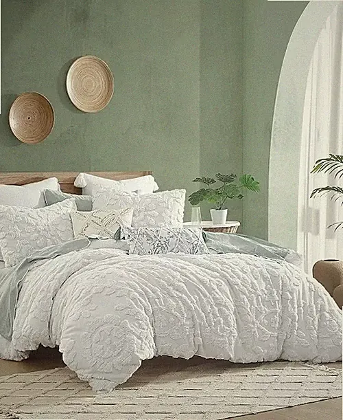 Peri Home Chenille Laurel 3-Pc. Comforter Set, King