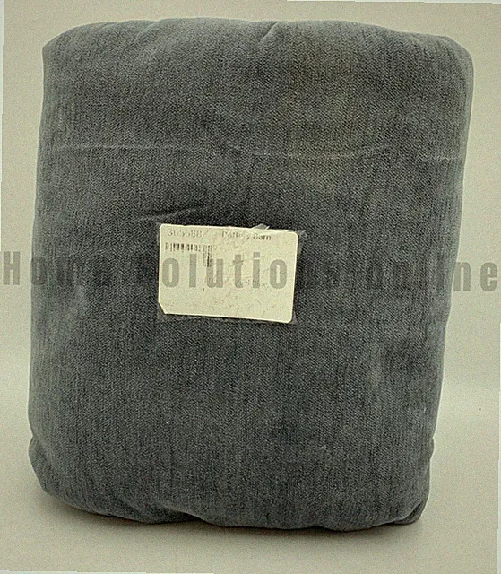 Pottery Barn Cozy Cloud Chenille Duvet Cover Steel Blue Full Queen #B1084