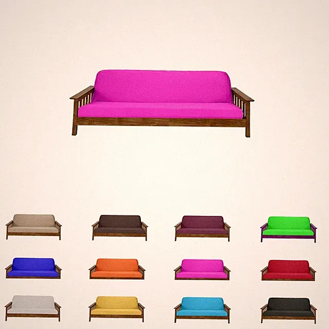 Queen Futon Mattress Covers, Bed Covering Protectors, Slipcovers, Pink