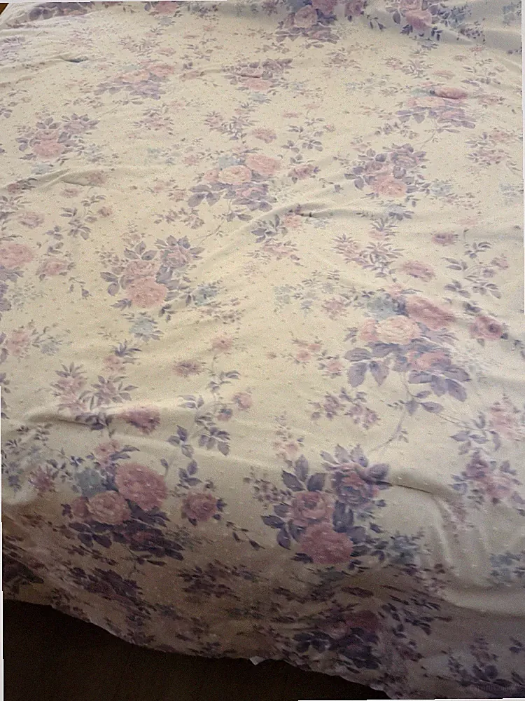 Shabby Chic Brand Twin Comforter 68 x 84" Lavender Pink Florals CHENILLE popcorn