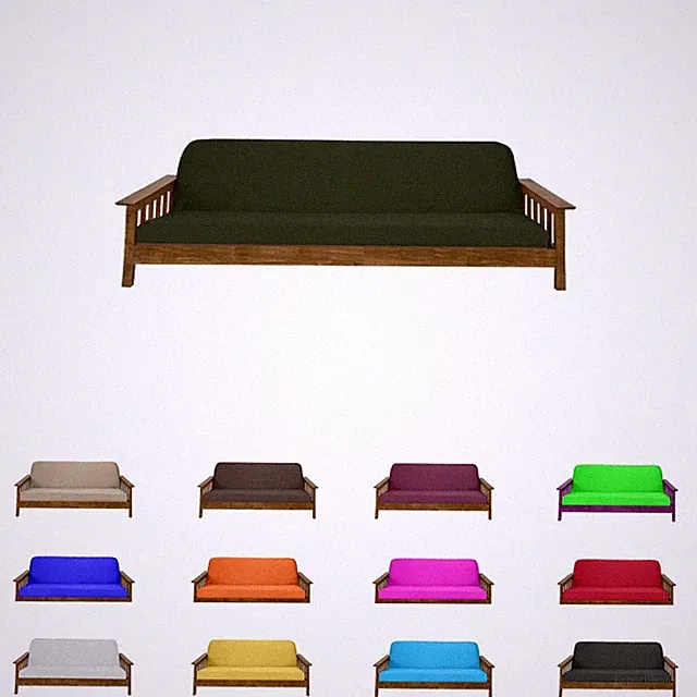 Solid Hunter Full Size Futon Mattress Cover, Bed Protectors, Slipcovers, Covers