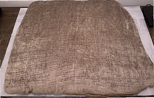 West Elm Chenille Duvet Cover Only Full/Queen Dark Olive